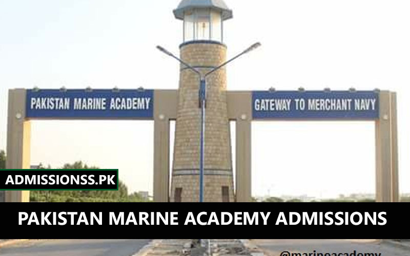 Pakistan Marine Academy (PMA) Admissions