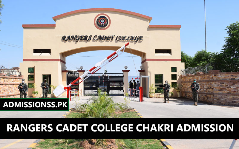 Rangers Cadet College Chakri Admission