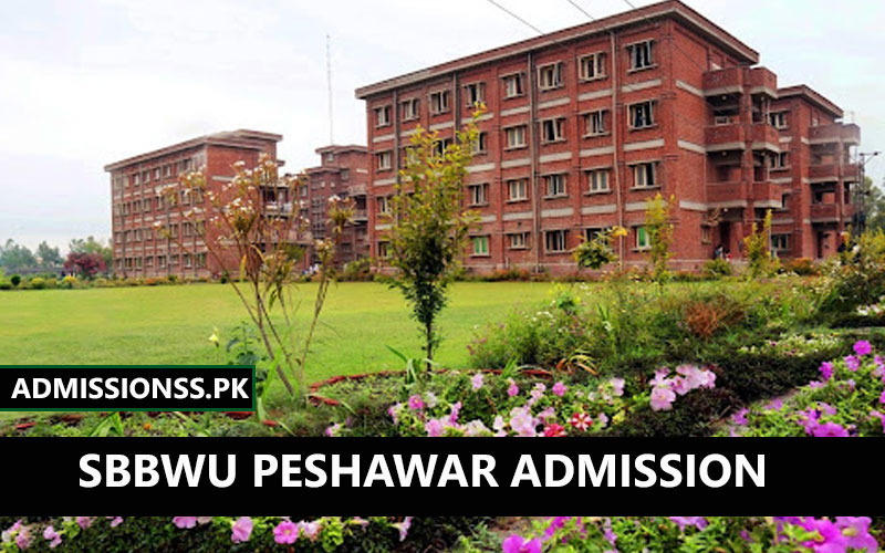 SBBWU Peshawar Admission