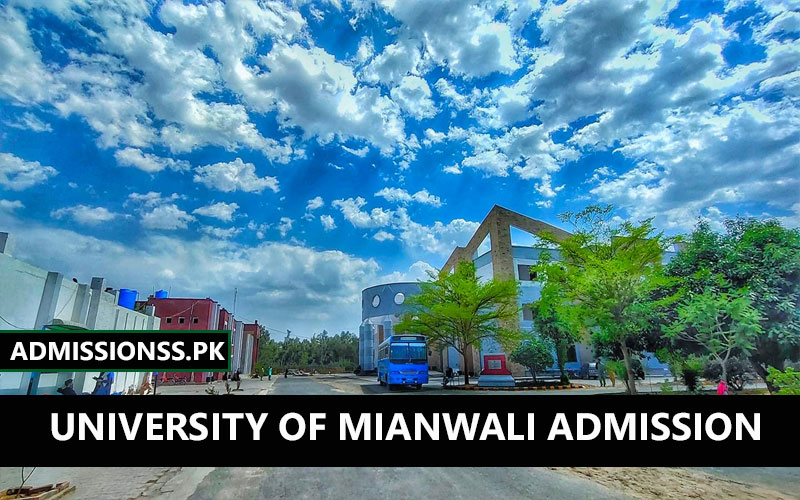 University Of Mianwali Admission