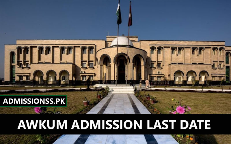 AWKUM Admission 2024 Last Date