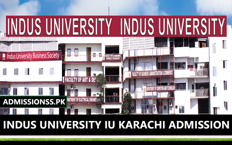 Indus University IU Karachi Admission