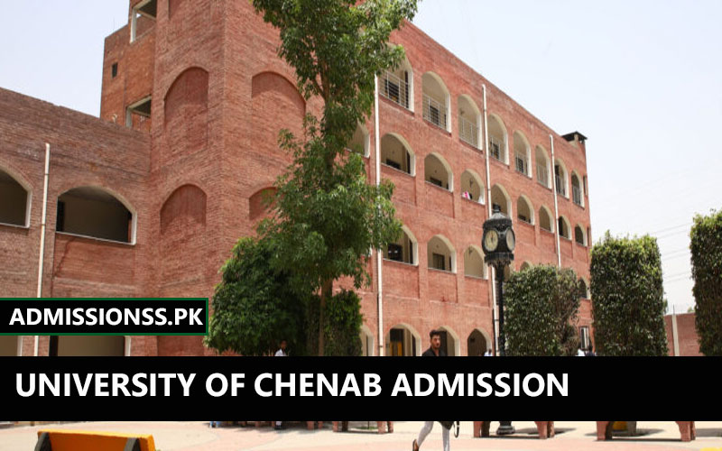 University Of Chenab UCHENAB Gujrat Admission