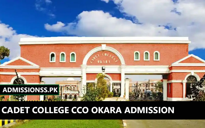 Cadet College CCO Okara Admission