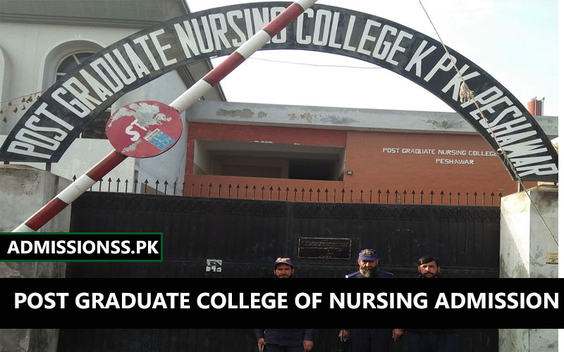 Post Graduate College Of Nursing PGCN Admission