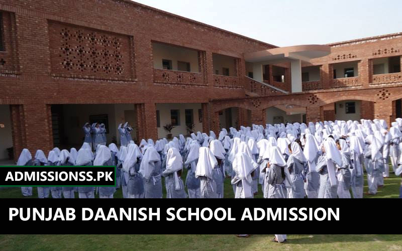 Punjab Daanish School Admission