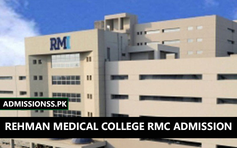 Rehman Medical College RMC Peshawar Admission