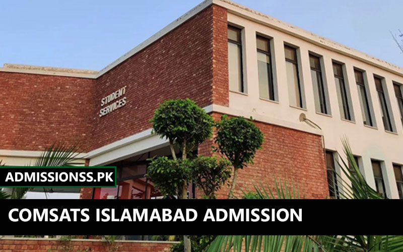 COMSATS Islamabad Admission