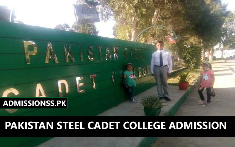 Pakistan Steel Cadet College PSCC Admission