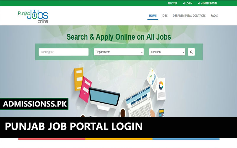 Punjab Job Portal Login 2025 via jobs.punjab.gov.pk