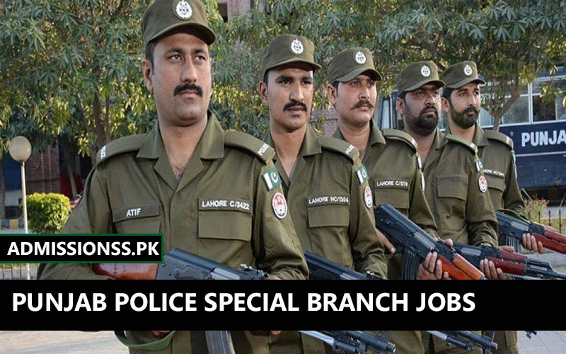 Punjab Police Special Branch Jobs